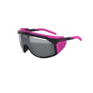 Bollé CHRONOSHIELD Sport Sunglasses Siyah Pembe | 943061VAK