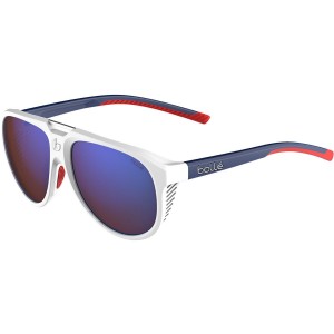 Bollé EUPHORIA Lifestyle Sunglasses Beyaz Mavi Kırmızı | 425916HJG