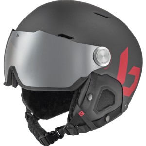 Bollé MIGHT VISOR Ski Helmets Titanyum Kırmızı | 513028NRE